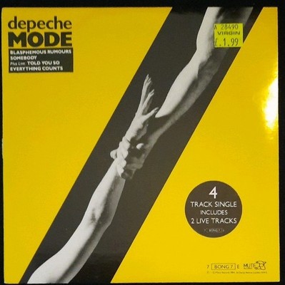 Depeche Mode Blasphemous Rumours 4 Track Single Vinyl UK 7BONG7E Ltd. Editipn
