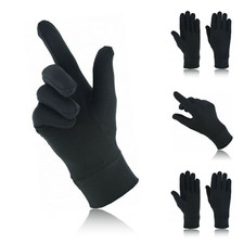 Unisex Lycra Silk Liner Thin Inner Gloves Ski Biker Winter Walk Thermal Cycling