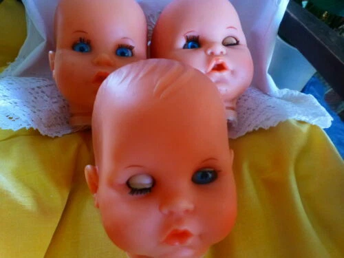 Clinique de poupées en caoutchouc