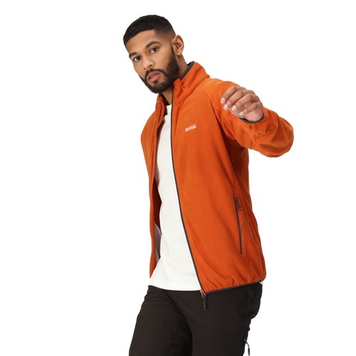 Regatta Mens Hadfield Full Zip Micro Fleece Washable Quick Dry Hardwearing Size - Picture 85 of 110