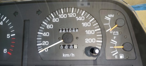 Toyota Land Cruiser 80 series instrument cluster Diesel and Petrol FZJ HDJ80 OEM - Picture 3 of 7