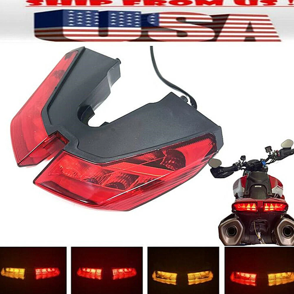 Voor DUCATI Hypermotard 821 939 950 SP Motorfiets LED Geïntegreerde