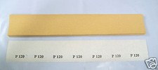 17-1/2" Clip-On Body File Sheets Sandpaper 120 Grit, Lot of 25