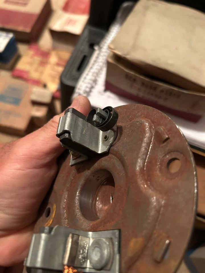 Ford Galaxy Thunderbird 1960/1961 generador placa final nuevo EE. UU. NOS B6A-10050-C Foto 4 de 4