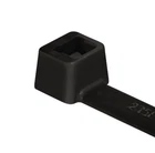 Hellermann Tyton T50L Black Heat Stabilised Nylon Cable Ties 390mm x 4.6mm | 111