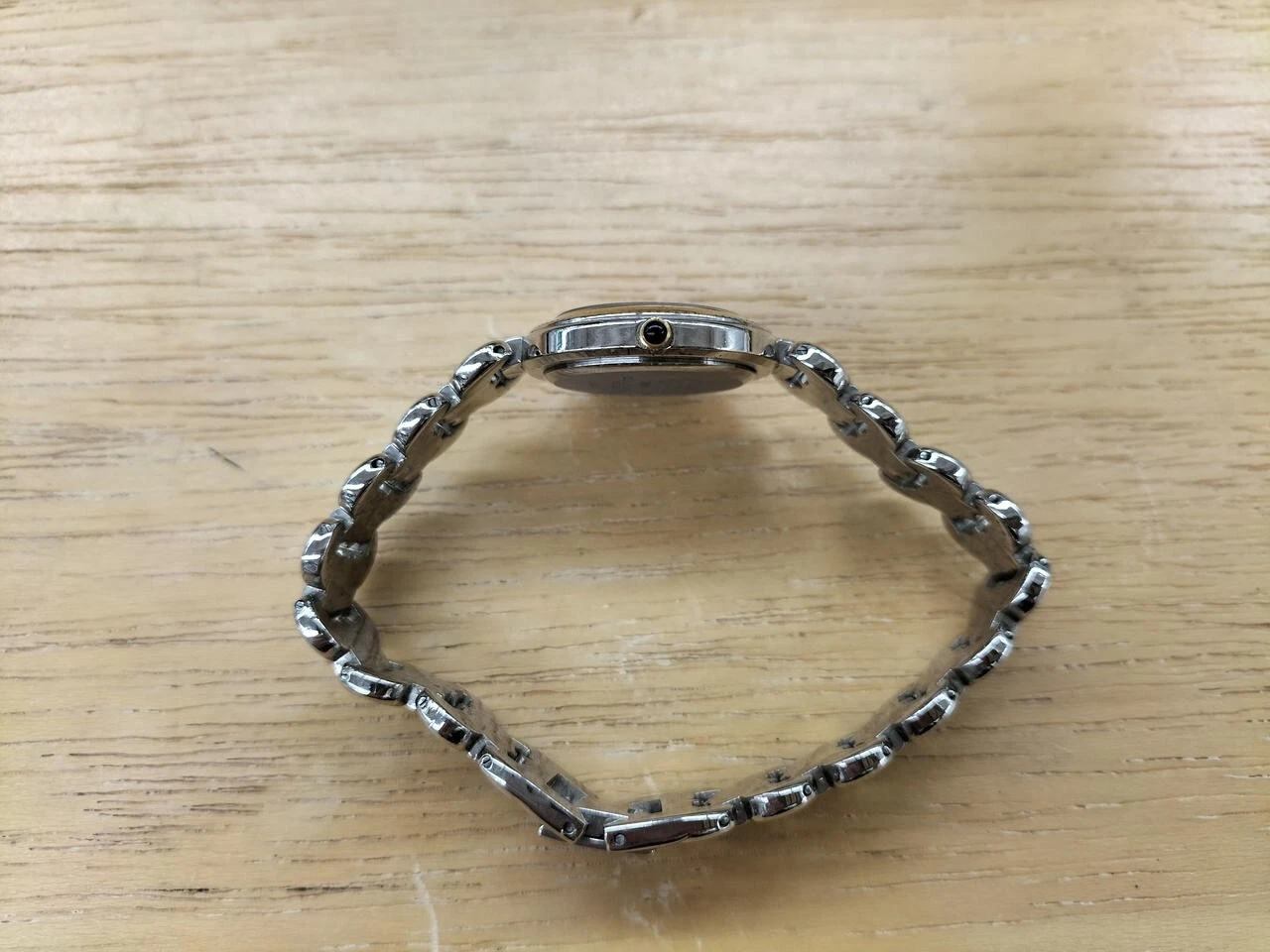 Orologio donna VERSACE Medusa 7008002 monete quadrante nero analogico quarzo usatoto te