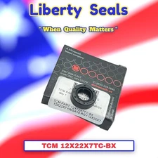 TCM 12X22X7TC-BX  DICHTOMATIK OIL SEAL 12mm X 22mm X 7mm REPLACEMENT BY LIBERTY
