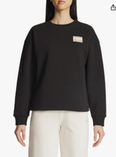 NWT PUMA Ladies' Fleece Crewneck Pullover, Color Black, Size XS