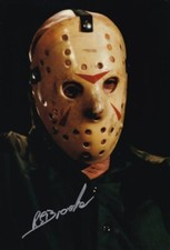 RICHARD BROOKER signed autograph 20x30cm FRIDAY THE 13 in person autograph ACOA