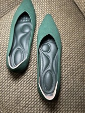 Pointed Shoes Ballet Flats Women Mesh Loafers Soft Stretch Knitted Slip On Shoes