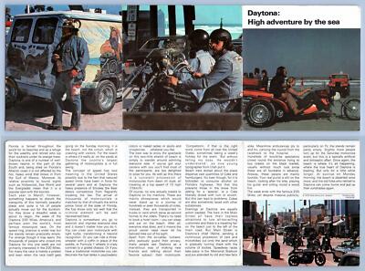 Daytona : High Adventure By The Sea 1978 Auto Rally Edito Services S.A. Leaflet