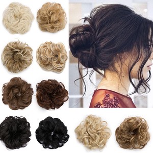 Au Stock Ombre Chignon Hair Messy Buns Scrunchies Wrap On Hair