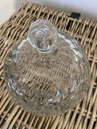 Beautiful Vintage Cut Glass Cheese Dome - Picture 5 of 6