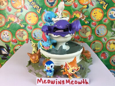 Haunted Pokemon Village Frillish Frightening Fountain box figure