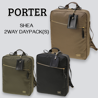 PORTER SHEA 2WAY DAYPACK (S) 871-15180 Backpack Unisex Made in 