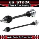 Pair Front CV Axle For GOLF JETTA Standard Trans L4 1.8L 1781cc 6 Speed