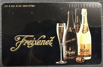 K 001 01.95 6 DM Freixenet Sekt Cordon Negro nur 3600 Ex. Neu***