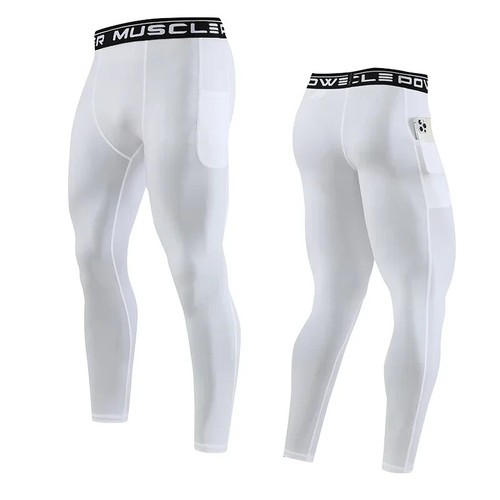 Gym Herren Fitness Laufen Sport Hose Leichtathletik Tight Leggings Jogging Skinny - Bild 23 von 33