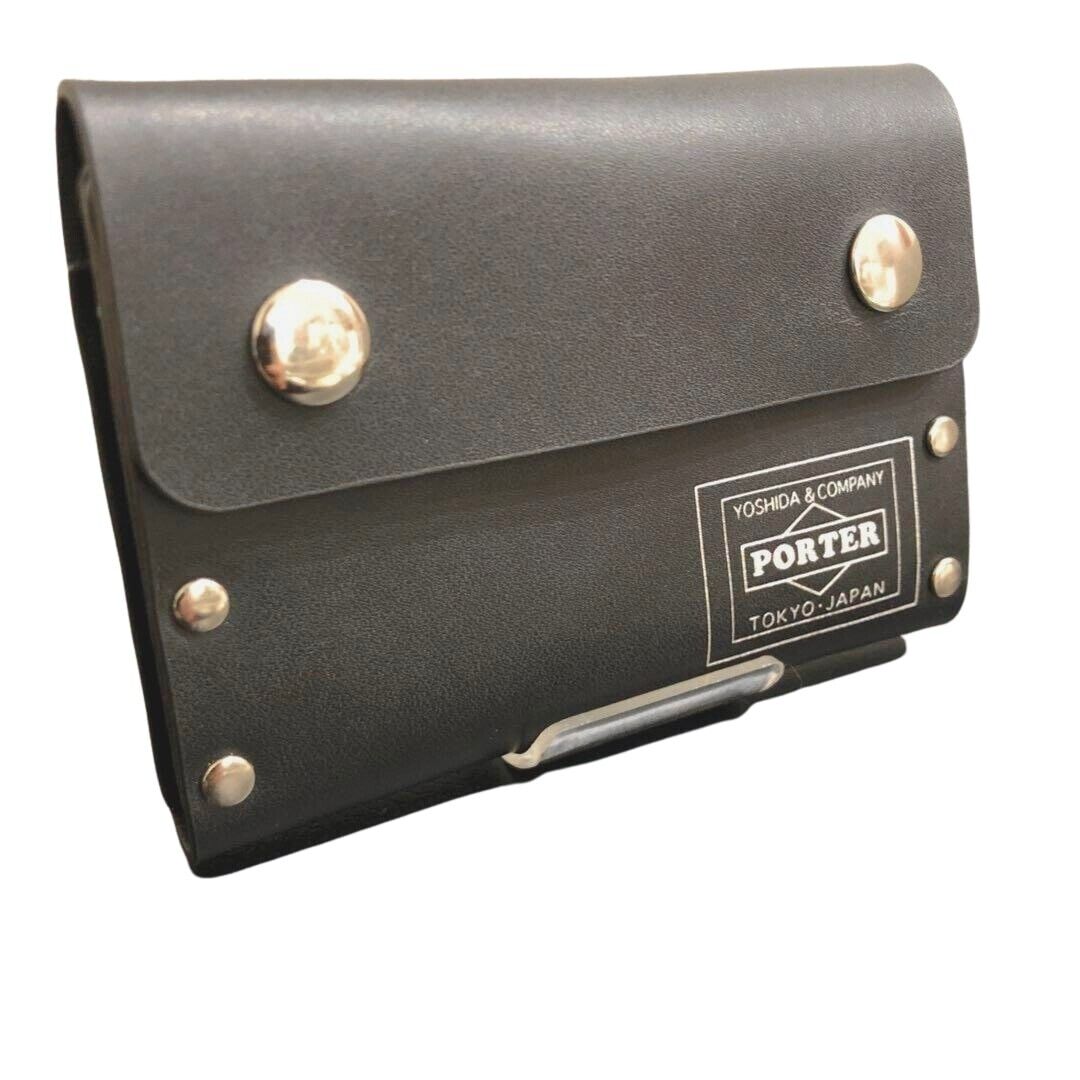 Yoshida Kaban PORTER Card Case Business Card Holder Leather Yoshida Kaban PORTER Card Case Business Card Holder Leather