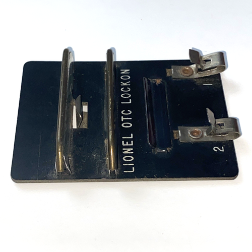 Lionel Postwar OTC Track Lockon w/ Two O Gauge Adapter Clips - Picture 4 of 5