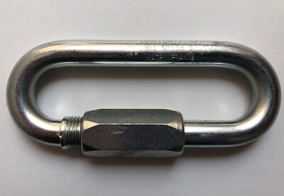 Wide Jaw Quick Link, 1/2 in, 2750 lb. MAILLON RAPIDE MRGOZ12.0, 7351F-1/2''