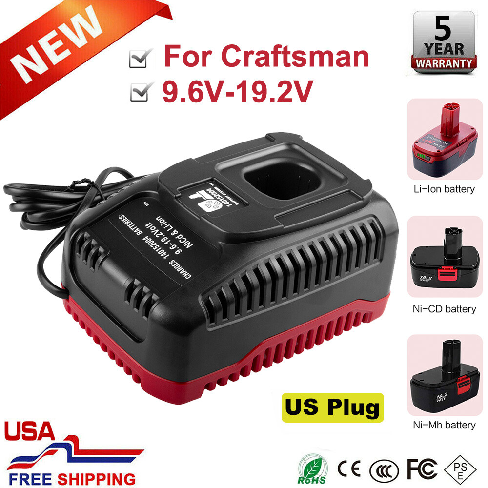 Battery Charger for Craftsman Diehard C3 XCP Ni-Cd