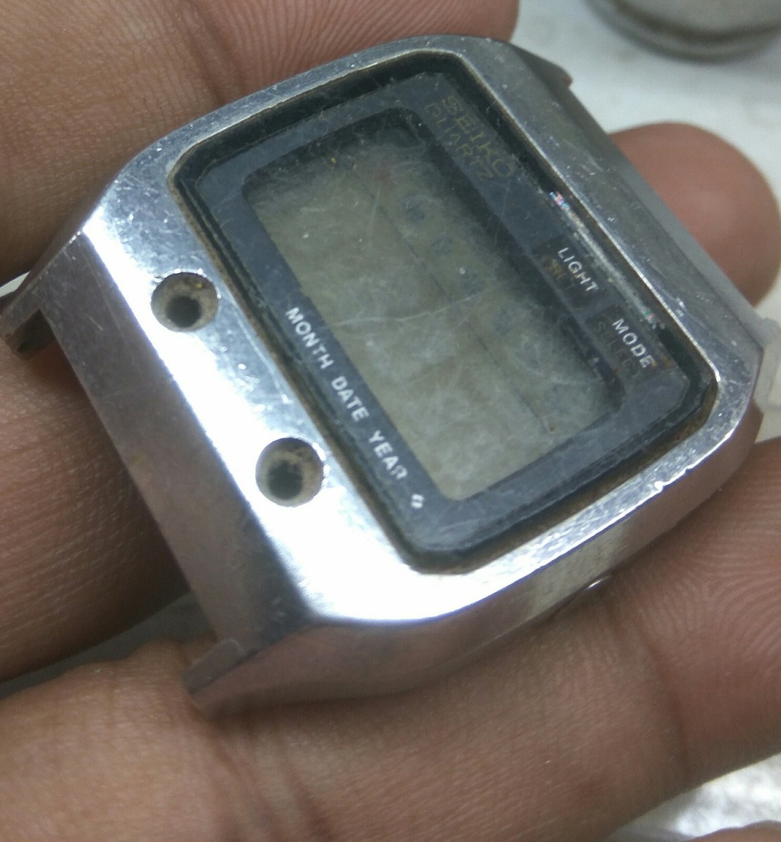 USED SEIKO 0674-5000 QUARTZ DIGITAL LCD JAMES BOND WATCH FOR USED SEIKO 0674-5000 QUARTZ DIGITAL LCD JAMES BOND WATCH FOR