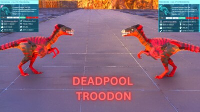 Arche Survival Ascended pve Deadpool Troodon Paar PC/XBOX/PS5