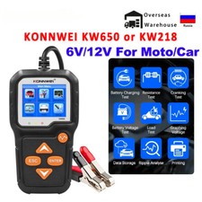 Car Battery Tester Motorcycle Auto Analyzer Car Moto Cranking Charging Test Tool