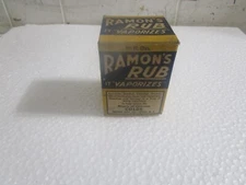 1 1/2 Fl Ozs. Ramon’s Rub It “Vaporizes” vintage GENERAL STORE Box Advertising