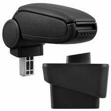 Armlehne Ablage Für Audi A1 Ab 2010 Kunstleder Schwarz 1