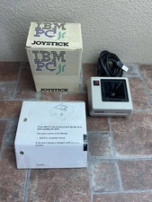 Vintage IBM PC Jr. Joystick Gaming Controller 1980's - 8 Pin Port With Box