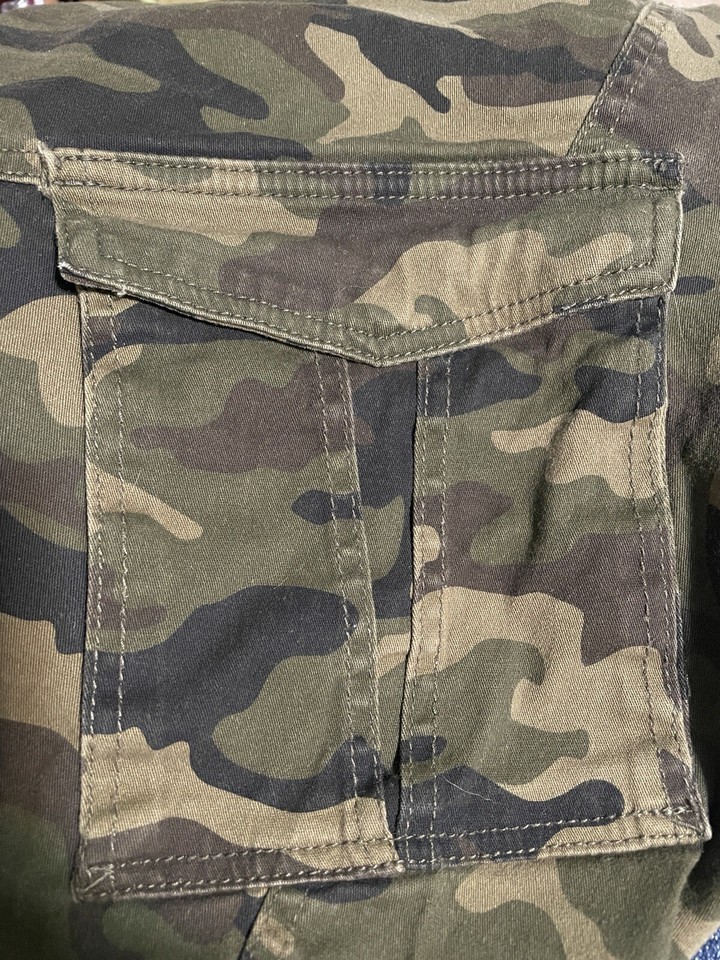 Brooklyn Cloth The Jogger Green Camo Pants Mens Sz Large, 28 in inseam