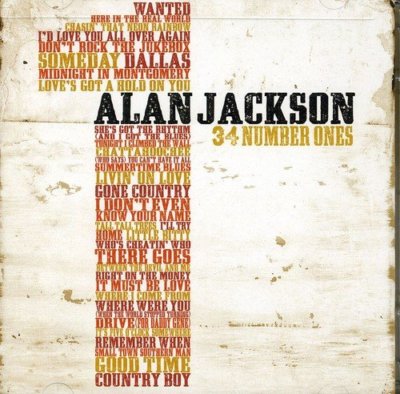 Alan Jackson - 34 Number Ones [CD]