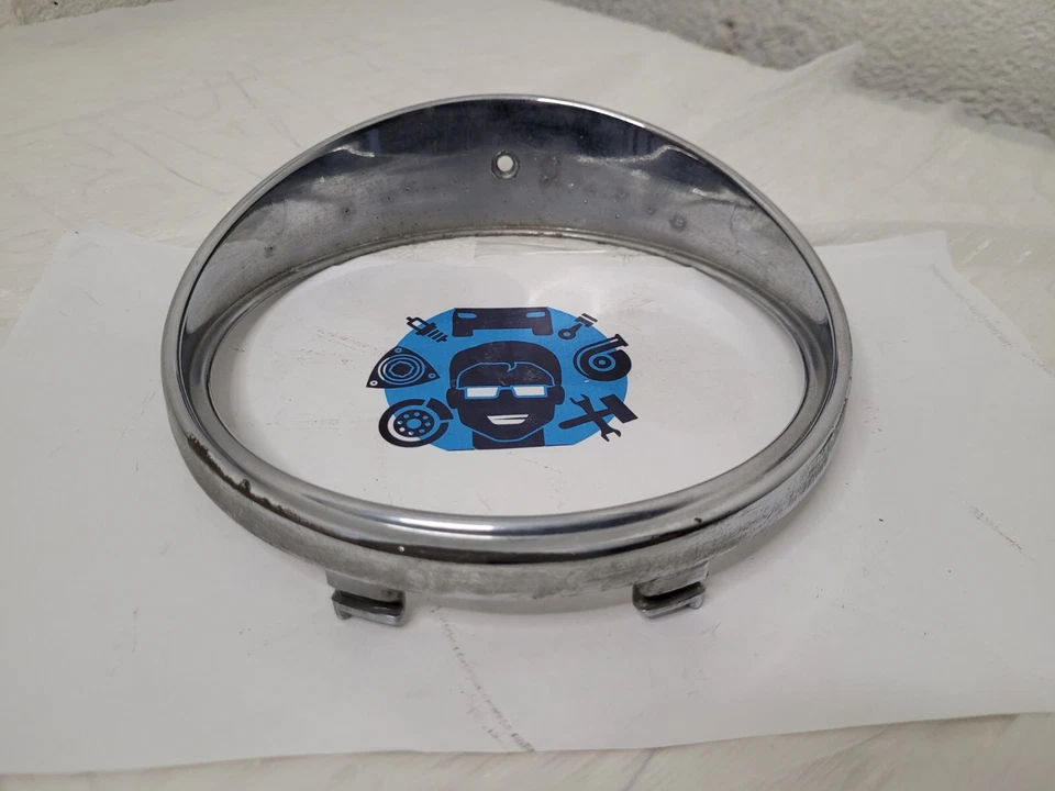 ⭐ Juego de bisel de faros cromado envolvente interior y exterior Jaguar XJ6 XJ12 1972-1987⭐ Foto 4 de 4