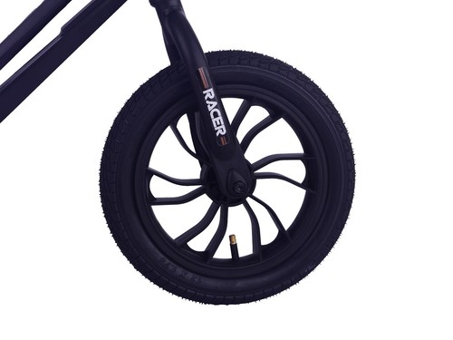 Laufvelo Dunkel-Blau RACER 12" - Bild 6 von 6