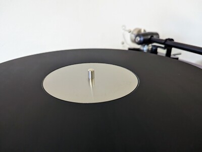 Elusive Audio AcrySS Acryl Plattenspieler Platte Matte - matt schwarz/5 mm/285 mm OD