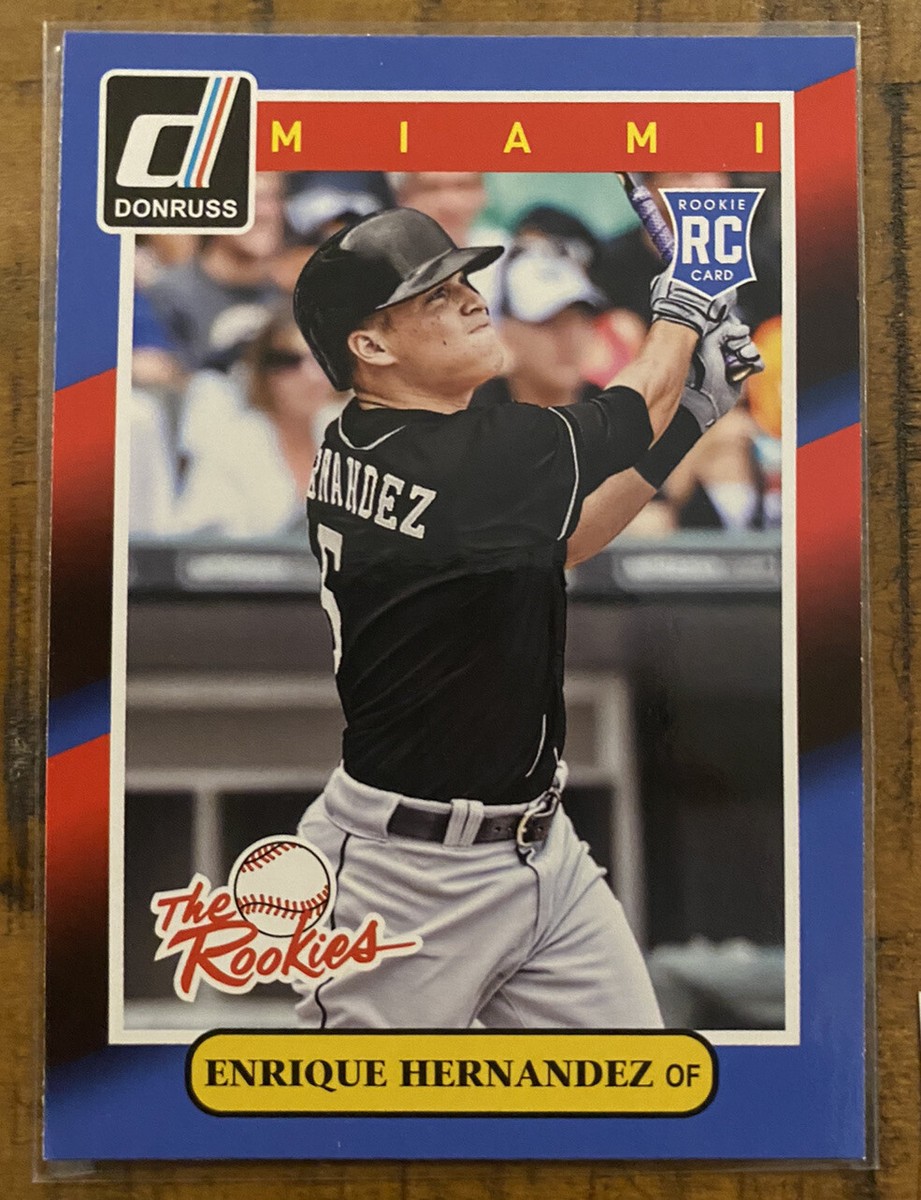 ENRIQUE KIKE HERNANDEZ 2014 Panini Donruss The Rookies Rookie Card