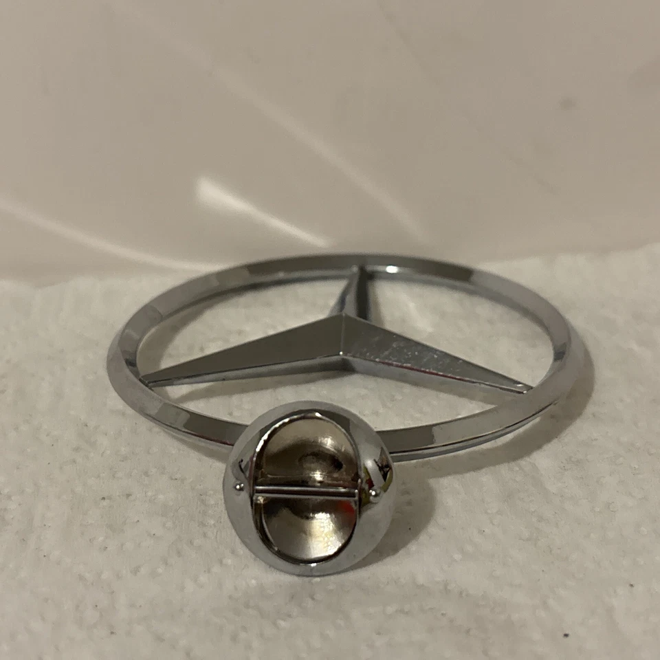 Estrella del capó -- Para Mercedes Benz 280S 280SE 300SD 450SE 450SEL -- #1165860188 Foto 3 de 4