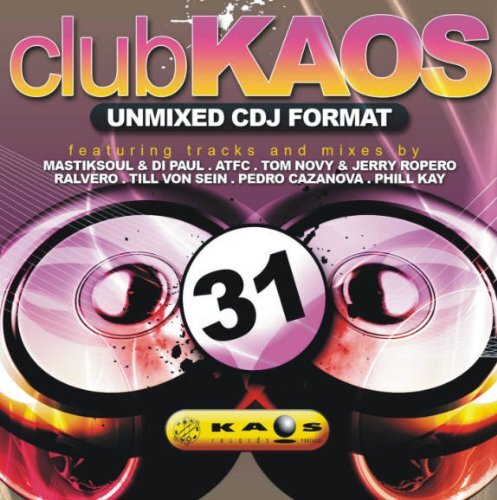 Various Artists Club Kaos 31 [Unmixed CDJ Format] 2009 (CD)