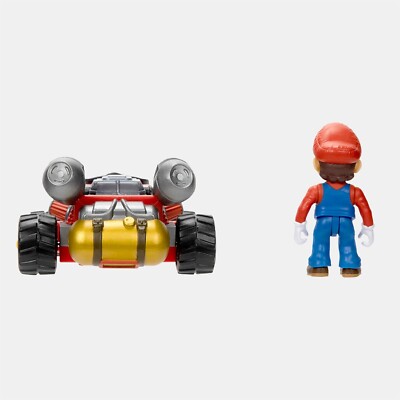 Nintendo The Super Mario Bros. Movie TSM-16 pullback cart Mario