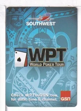 Single Airline Playing Card "Southwest, SWA 124 A" Chan/Mertens #, Standard