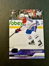 2023-24 Upper Deck Lucas Condotta Young Guns Rookie RC #484 Montreal Canadians