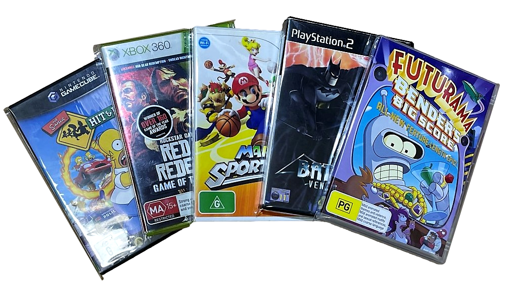 Thick Resealable Protective Plastic Bags Sleeves for PS2 PS4 G