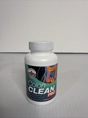 Colon Clean Pro Pills Support Constipation & Bloating 60 Capsules NEW SEALED