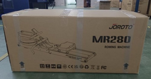JOROTO Water Rowing Machine for Home Use, Oak Wood Foldable Rower Machine 330lbs - Picture 12 of 14