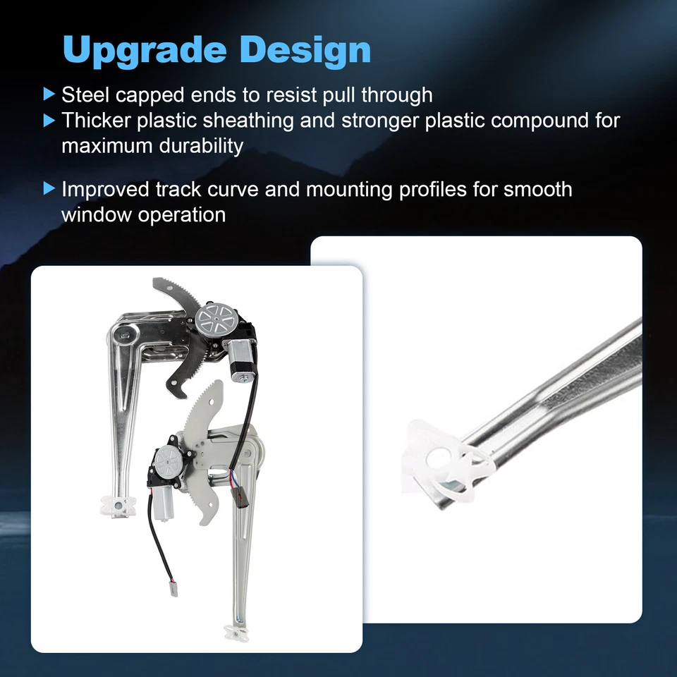 Regulador de ventana eléctrica delantero izquierdo derecho con motor para Ford Ranger 1993-2011 Foto 4 de 4