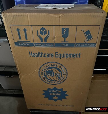 MJM International 191-LC-B-HB Reclining Bath Chair BASE & WHEELS ONLY