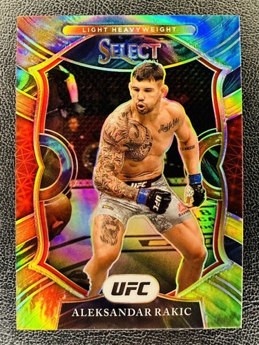 ALEKSANDAR RAKIC 2021 PANINI Select UFC CONCOURSE Tie Dye Prizm /25 SSP