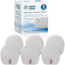 3 Sets Foam & Felt Filters for Shark Rocket C...